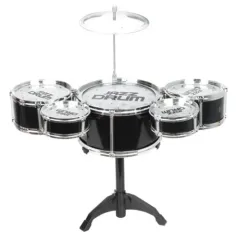 Juego de batería de jazz de 6 piezas con soporte