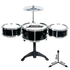 Juego de batería Jazz de 4 piezas con soporte