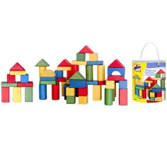 Juego de bloques de madera 100ud