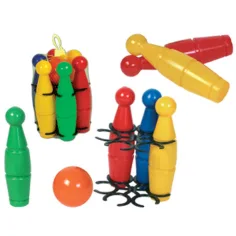 Juego de bolos pequeño de 6 piezas - D-Toys