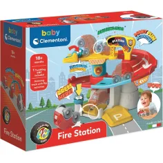 Juego de bomberos con coche volador - Clementoni