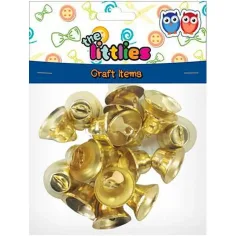 Juego de campanas doradas 20mm 18pcs