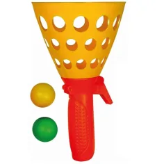 Juego de captura con embudo Click&Catch con 2 pelotas