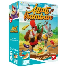Juego de cartas de carrera animal