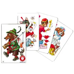 Juego de cartas de Perros Negro Pedro - Piatnik