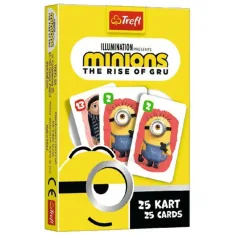 Juego de cartas de Póker Negro Minions - Trefl