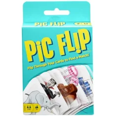 Juego de cartas Pic Flip - Mattel