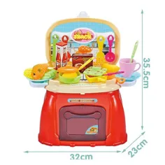 imagen de Juego de cocina portátil en asiento 32x35,5x23cm 2