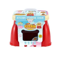 Juego de cocina portátil en asiento 32x35,5x23cm