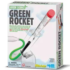 Juego de cohete verde