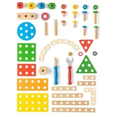imagen de Juego de construcción de madera Engineer - Woodyland 3