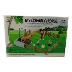 Juego de cosméticos para caballos con accesorios