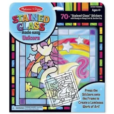imagen de Juego de creación de vitrales de unicornio - Melissa & Doug 3