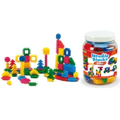imagen de Juego de elementos de construcción espinosos en recipiente de almacenamiento de 50 piezas - Wader 2