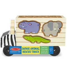 Juego de encaje de formas de madera - Melissa & Doug