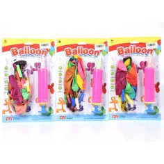 Juego de globos de fiesta con bomba y lengua de suegra