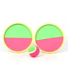 Juego de habilidad Cath Ball verde-rosa