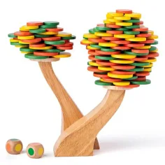 Juego de habilidad de construcción de copas