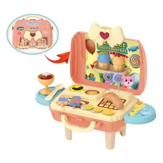 Juego de helados en maletín plegable de 25 piezas