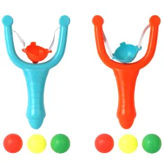 imagen de Juego de honda de plástico de colores en dos versiones 12cm 1ud 2