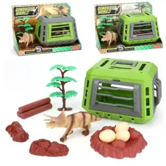 Juego de jaula de Triceratops en varias versiones