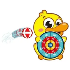 Juego de lanzamiento con velcro de patito