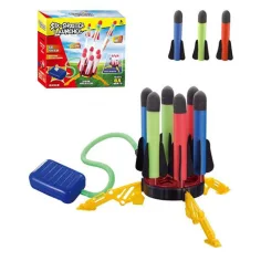 Juego de lanzamiento de cohete de esponja