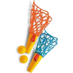Juego de lanzamiento de pelotas con embudo 2 lanzadores y pelota - Mondo Toys