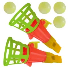imagen de Juego de lanzamiento y captura de conos mini para dos con silbato y 4 pelotas en varias versiones 2