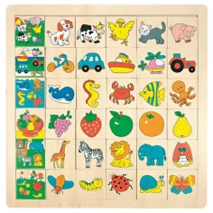 Juego de lógica de encaje de imágenes