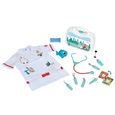 imagen de Juego de maletín de dentista Deluxe con tiburones 2