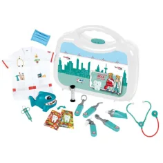 Juego de maletín de dentista Deluxe con tiburones