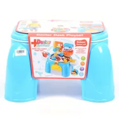 Juego de médico con almacenamiento portátil y asiento
