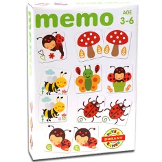 Juego de memoria de la vida silvestre del bosque