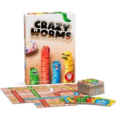 Juego de mesa Crazy Worms - Piatnik
