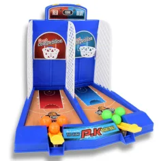 Juego de mesa de baloncesto con lanzador