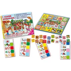 Juego de mesa de desarrollo de habilidades en 4 idiomas - D-Toys