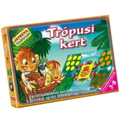Juego de mesa de desarrollo de habilidades Jardín tropical - D-Toys