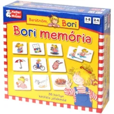 Juego de mesa de habilidades de memoria de Bori