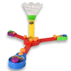 Juego de mesa de lanzamiento de pelotas con embudo