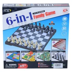 Juego de mesa magnético 6 en 1