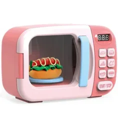 Juego de microondas con plastilina