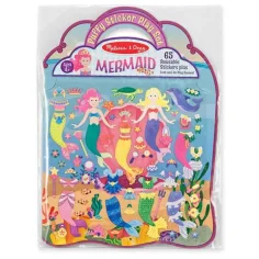 Juego de pegatinas de sirena en relieve - Melissa & Doug