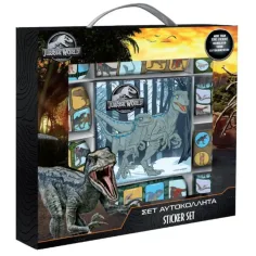Juego de pegatinas grande de 1000 piezas de Jurassic World en bolsa