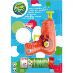 Juego de pistola de burbujas iluminada 60ml con líquido
