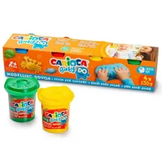 Juego de plastilina Baby 4x150g con plastilina - Carioca