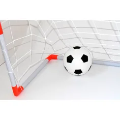 imagen de Juego de portería con red, balón y bomba 97x64x34cm 3