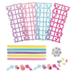 imagen de Juego de pulseras Fashion Star con letras y accesorios 2