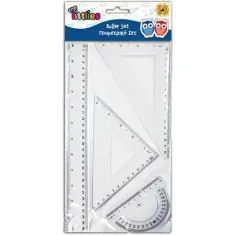 Juego de reglas 4 piezas 30cm