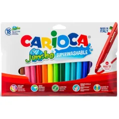 Juego de rotuladores Jumbo 18uds - Carioca